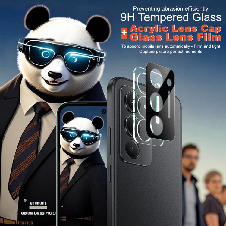 For Redmi 15 5G / 4G EU 171mm imak High Definition Integrated Glass Lens Film Black Version