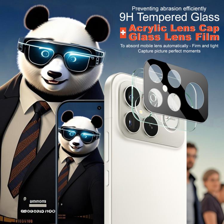 For Redmi K90 Pro Max / Poco F8 Ultra 5G imak High Definition Integrated Glass Lens Film Black Version