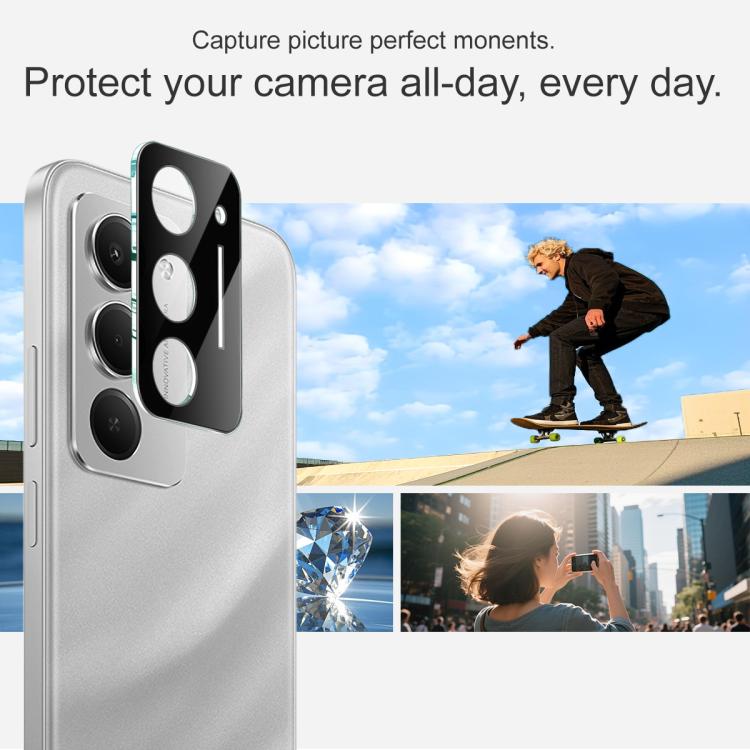 For Redmi Note 15R imak High Definition Integrated Glass Lens Film Black Version