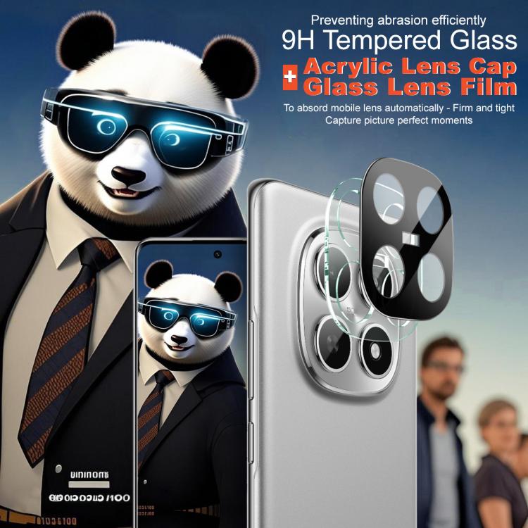 For Redmi Note 15 5G Global 164mm imak High Definition Integrated Glass Lens Film Black Version