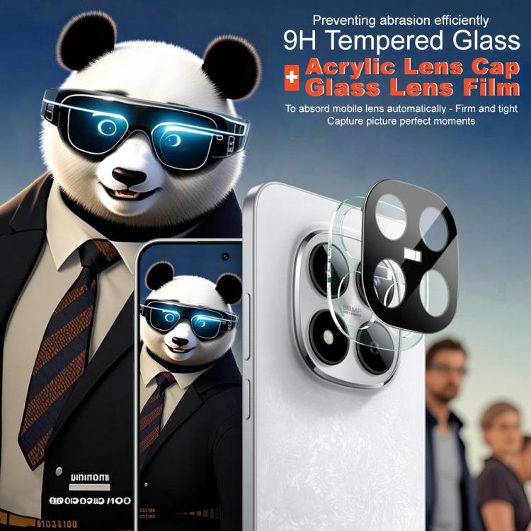 For Redmi Note 15 Pro 5G Global 163.6mm imak High Definition Integrated Glass Lens Film Black Version