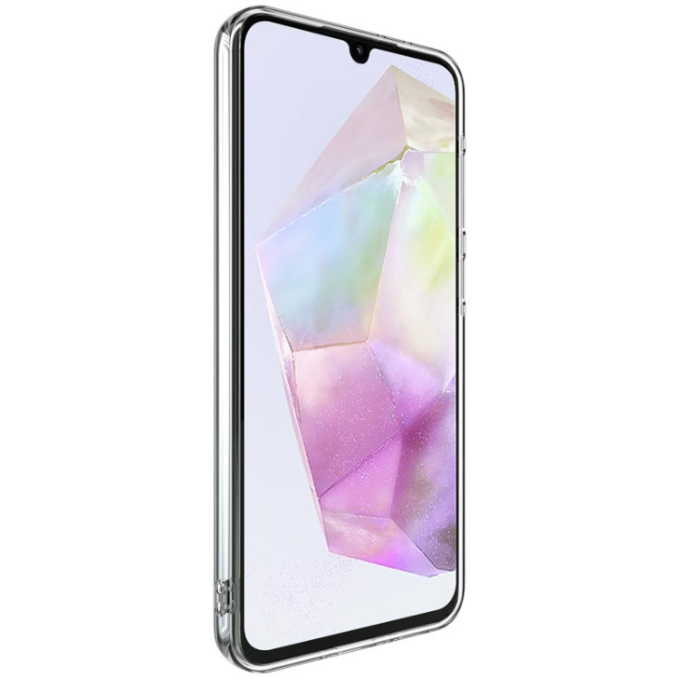 For Samsung Galaxy A26 5G imak UX-5 Series Super Slim Transparent Shockproof TPU Protective Case - Transparent