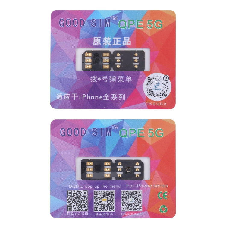 Good SIM QPE 5G Unlock Card Sticker For iPhone Series