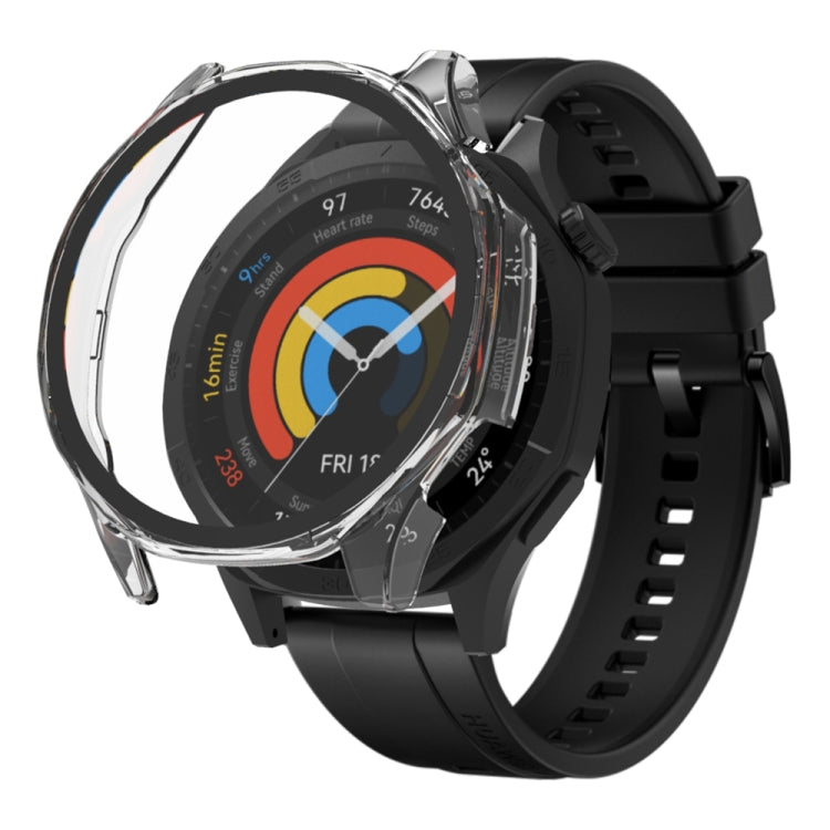 For Huawei Watch GT 5 46mm Tempered Glass Film Integrated PC Watch Protective Case