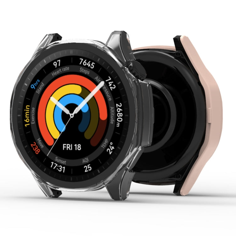 For Huawei Watch GT 5 46mm Tempered Glass Film Integrated PC Watch Protective Case