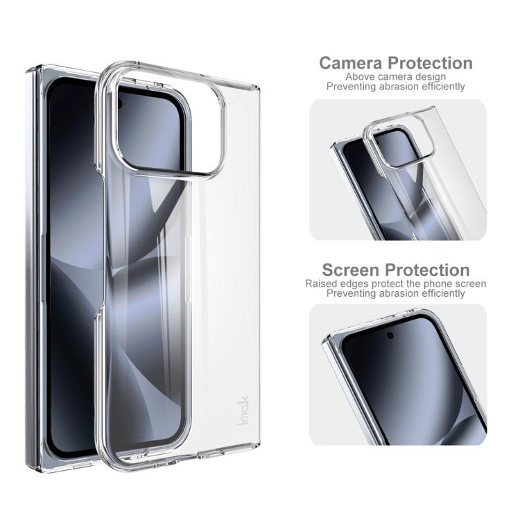 For Google Pixel 10 Pro Fold imak Wing II Wear-resisting Crystal Phone Protective Case
