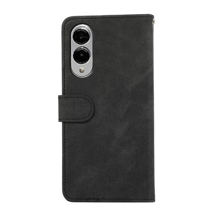 For Samsung Galaxy S25 Edge 5G ABEEL Color Block Magnetic RFID Leather Phone Case