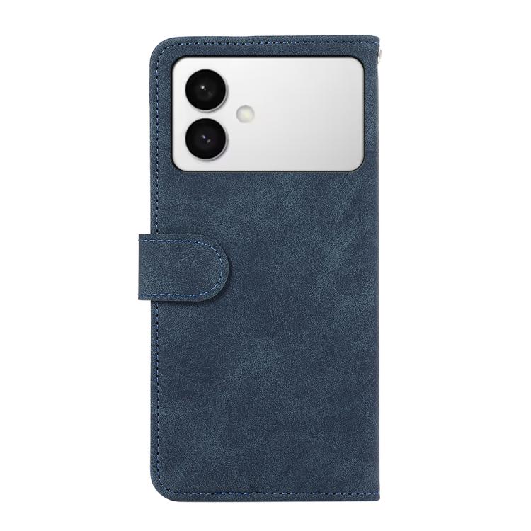 For Samsung Galaxy S26 Edge 5G ABEEL Color Block Magnetic RFID Leather Phone Case