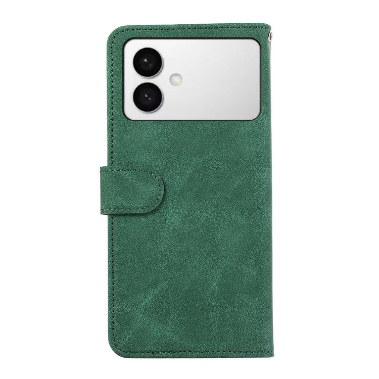 For Samsung Galaxy S26 Edge 5G ABEEL Color Block Magnetic RFID Leather Phone Case