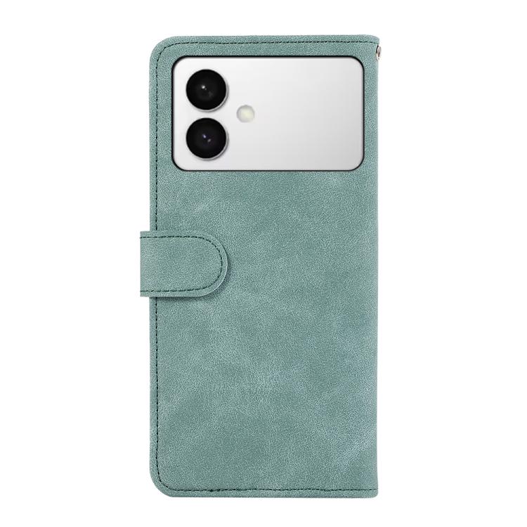 For Samsung Galaxy S26 Edge 5G ABEEL Color Block Magnetic RFID Leather Phone Case