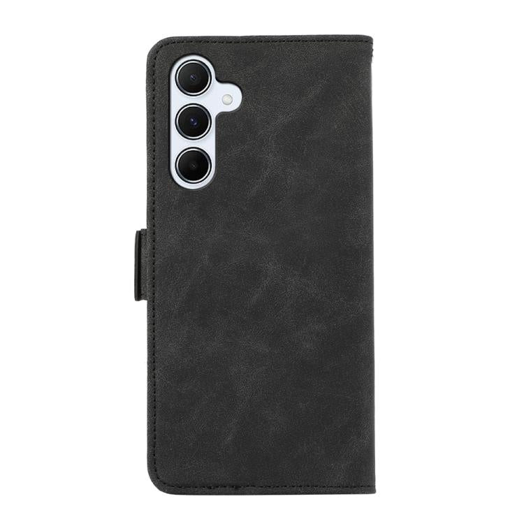 For Samsung Galaxy S25 FE 5G ABEEL Frosted Magnetic RFID Leather Phone Case