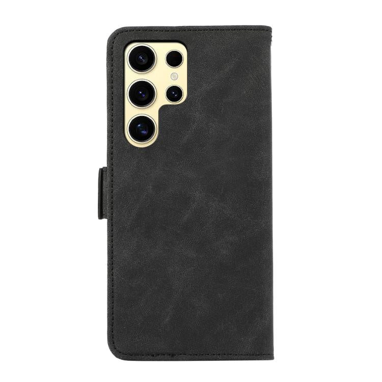 For Samsung Galaxy S26 Ultra 5G ABEEL Frosted Magnetic RFID Leather Phone Case