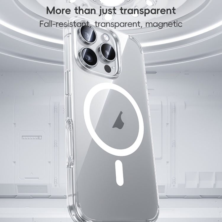 For iPhone 16 Pro Benks MagSafe Magnetic Shockproof Phone Case - Transparent