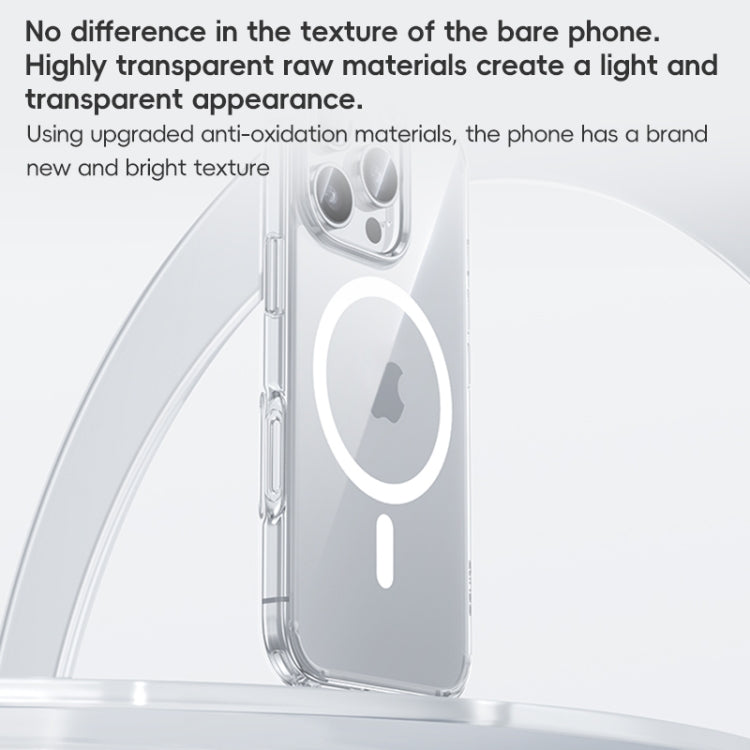 For iPhone 16 Pro Benks MagSafe Magnetic Shockproof Phone Case - Transparent