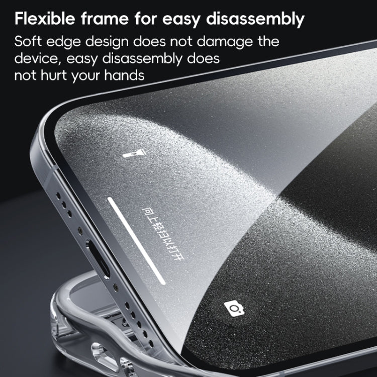 For iPhone 16 Pro Benks PC Hybrid TPU Shockproof Phone Case - Transparent
