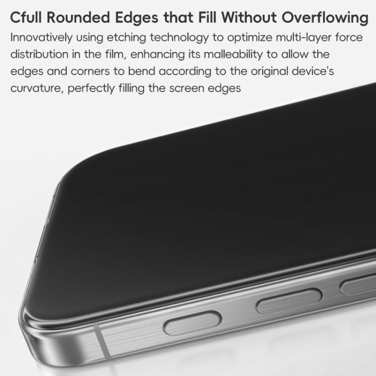 For iPhone 16 Pro Max Benks King Kong Series Corning AR Antireflective Tempered Glass Film