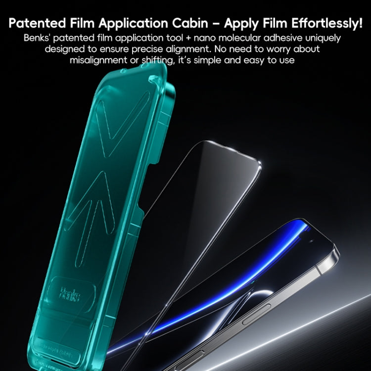 For iPhone 16 Benks King Kong Series Corning Privacy Glass Film