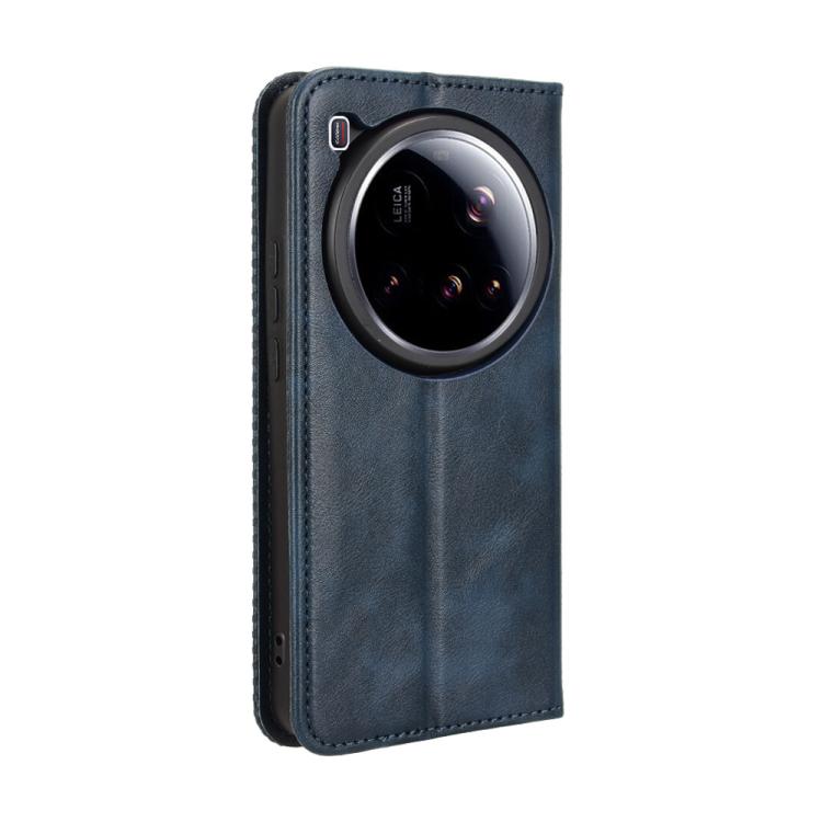 For Xiaomi 15 Ultra Magnetic Buckle Retro Texture Leather Phone Case