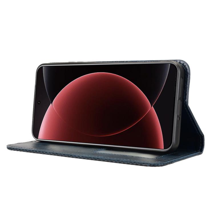 For Xiaomi 15 Ultra Magnetic Buckle Retro Texture Leather Phone Case