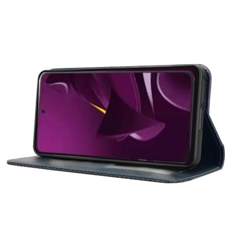 For Xiaomi Poco M7 Pro 5G Magnetic Buckle Retro Texture Leather Phone Case