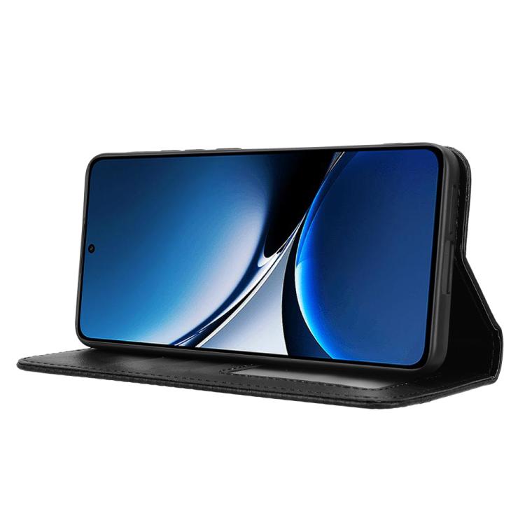 For Xiaomi Poco X7 Pro 5G Magnetic Buckle Retro Texture Leather Phone Case