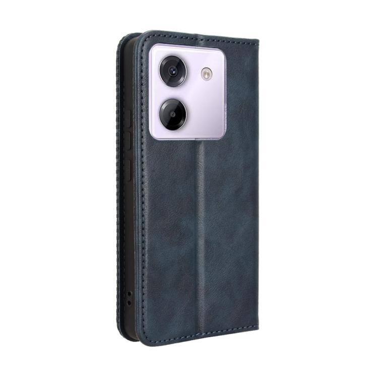 For Xiaomi Poco X7 Pro 5G Magnetic Buckle Retro Texture Leather Phone Case