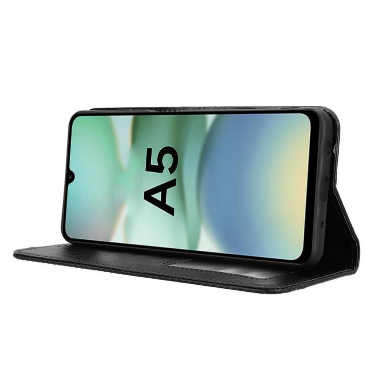 For Xiaomi Poco C71 / Redmi A5 4G 171.7mm Magnetic Buckle Retro Texture Leather Phone Case