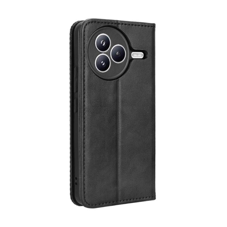 For Xiaomi Civi 5 Pro 5G Magnetic Buckle Retro Texture Leather Phone Case