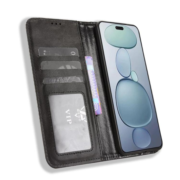 For Xiaomi Civi 5 Pro 5G Magnetic Buckle Retro Texture Leather Phone Case