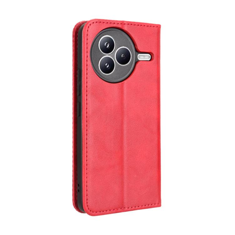 For Xiaomi Civi 5 Pro 5G Magnetic Buckle Retro Texture Leather Phone Case