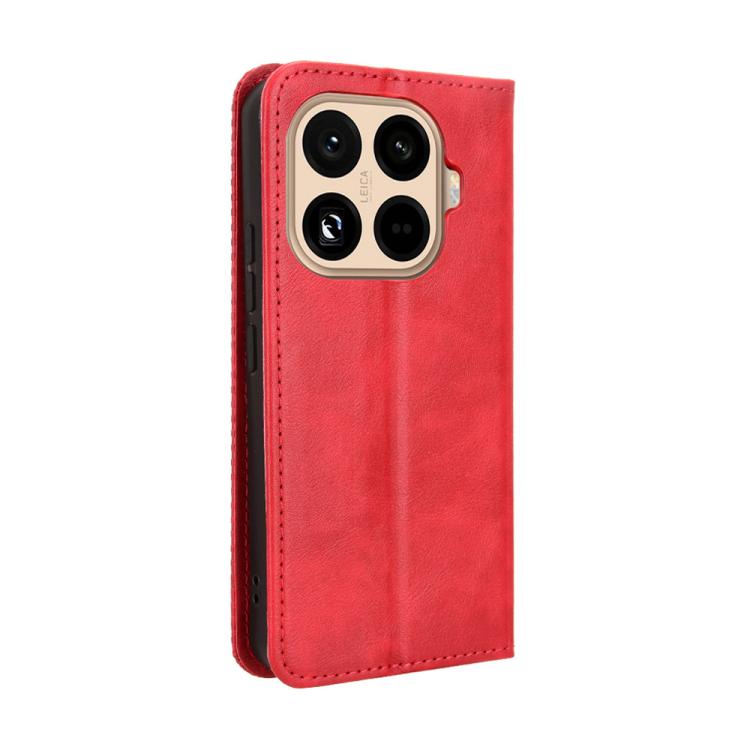 For Xiaomi 15T Pro 5G Magnetic Buckle Retro Texture Leather Phone Case