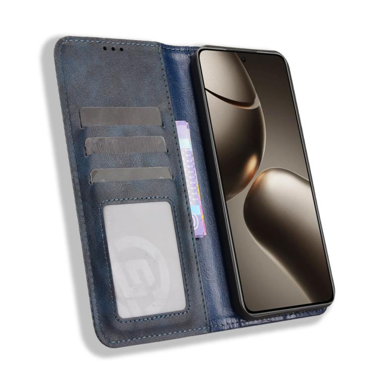 For Xiaomi 15T Pro 5G Magnetic Buckle Retro Texture Leather Phone Case