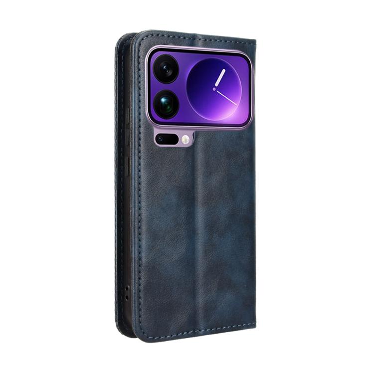 For Xiaomi 17 Pro Max Magnetic Buckle Retro Texture Leather Phone Case