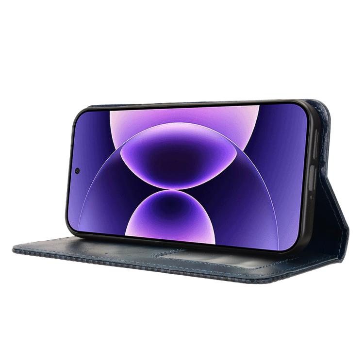 For Xiaomi 17 Pro Magnetic Buckle Retro Texture Leather Phone Case