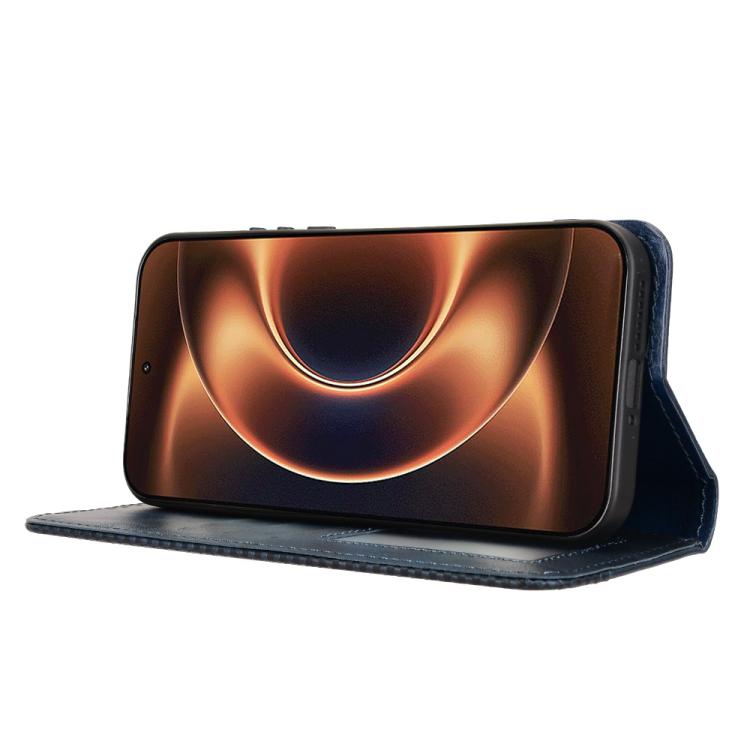 For Xiaomi 17 Ultra Magnetic Buckle Retro Texture Leather Phone Case