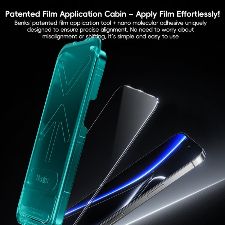 For iPhone 16 Plus Benks King Kong Series Corning Sapphire Glass Film