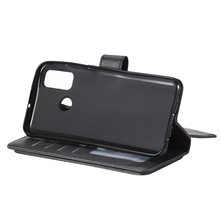 For Huawei P Smart(2020) Multifunctional Magnetic Copper Buckle Horizontal Flip Solid Color Leather Case with 10 Card Slots & Wallet & Holder & Photo Frame