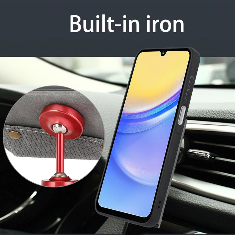 For Samsung Galaxy A56 5G Double Buckle Card Slots Magnetic Phone Case