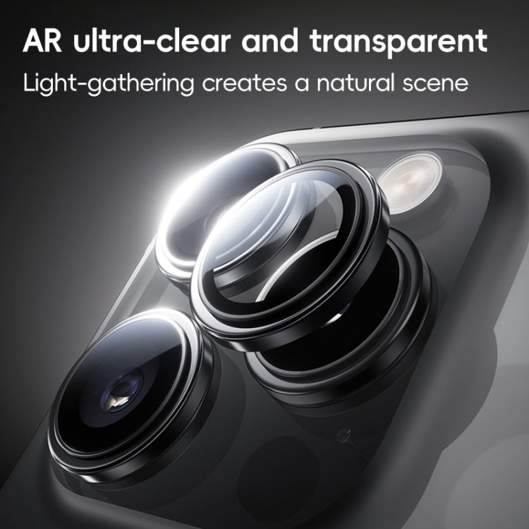For iPhone 16 Pro Benks King Kong Series Corning Single Metal Lens Protective Film