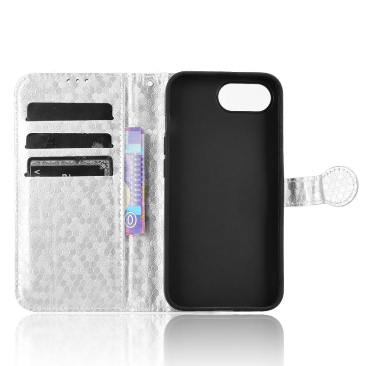 For iPhone 17e / 16e Honeycomb Dot Texture Leather Phone Case