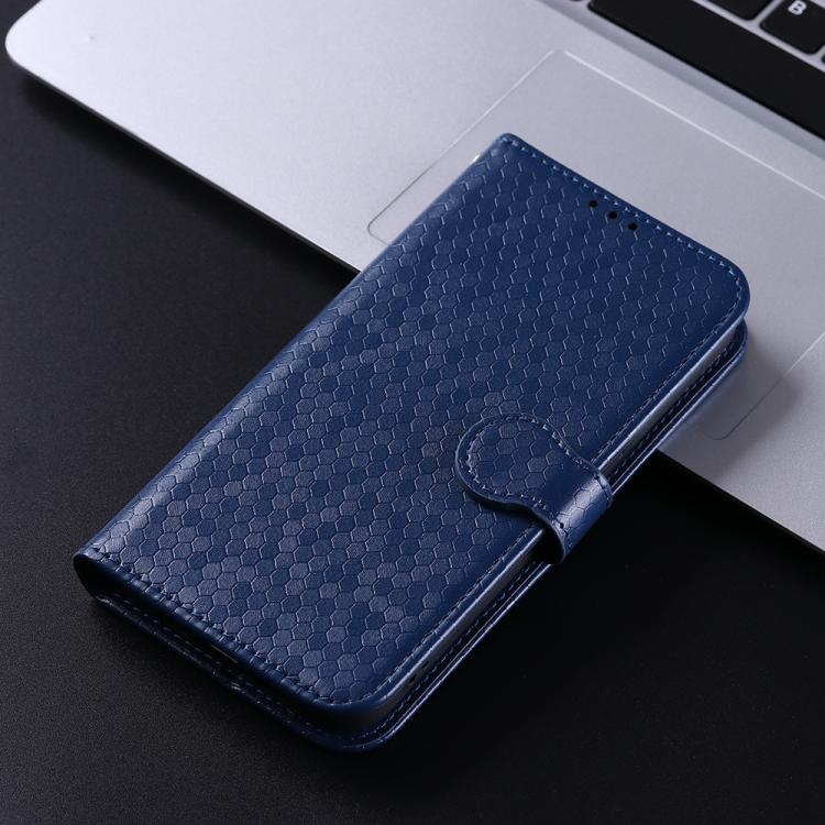 For iPhone Air Honeycomb Dot Texture Leather Phone Case