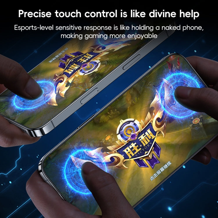 For iPhone 16 Pro Max Benks Ice Sense Gaming Frosted Tempered Glass Film