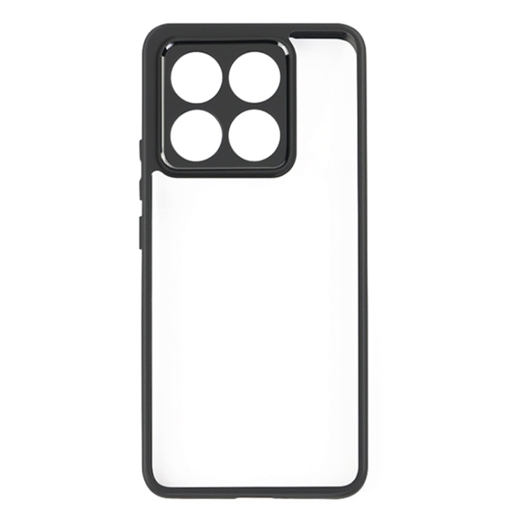 For Xiaomi 14T Frosted TPU Hybrid Transparent PC Phone Case