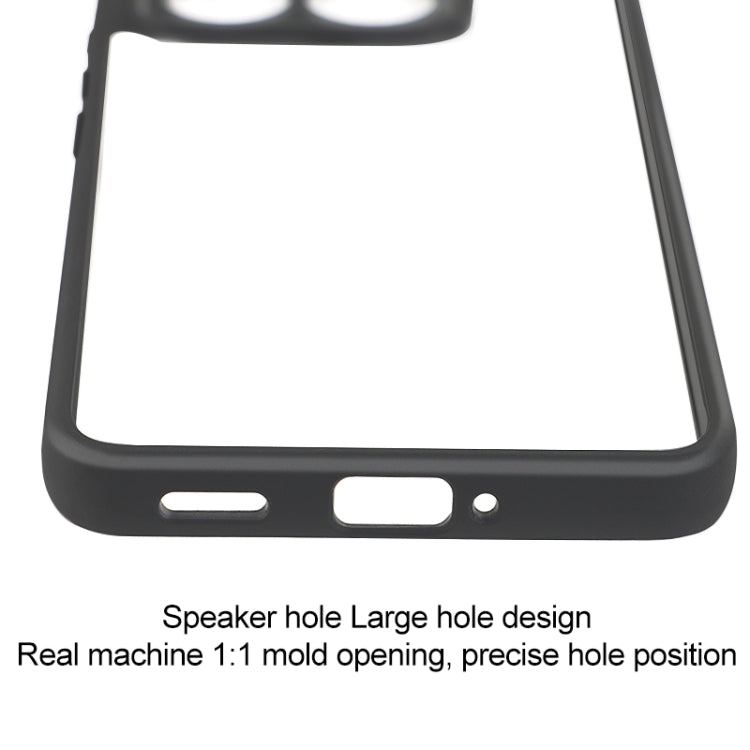 For Xiaomi 14T Frosted TPU Hybrid Transparent PC Phone Case