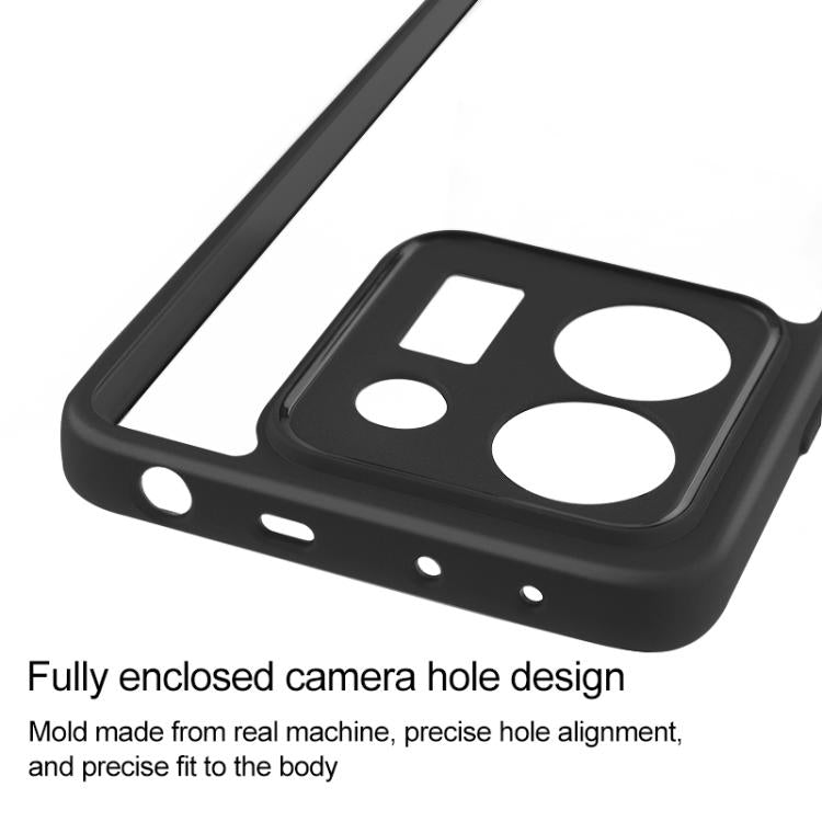 For Xiaomi Poco M7 Pro 5G Frosted TPU Hybrid Transparent PC Phone Case