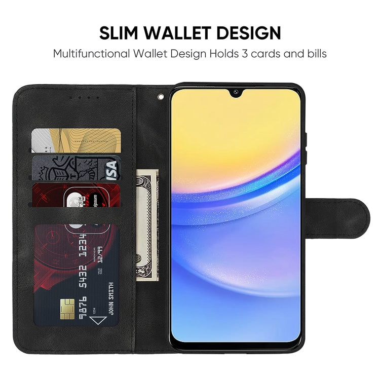 For Samsung Galaxy A16 5G Skin Feel Geometric Lines Leather Phone Case