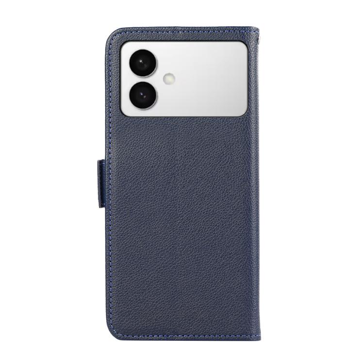 For Samsung Galaxy S26 Edge 5G ABEEL Side-Magnetic Litchi Pattern Leather RFID Phone Case