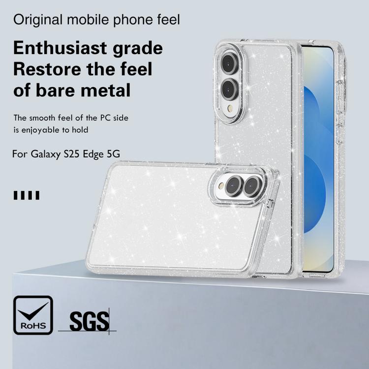For Samsung Galaxy S25 Edge 5G Terminator Style Shockproof Phone Case