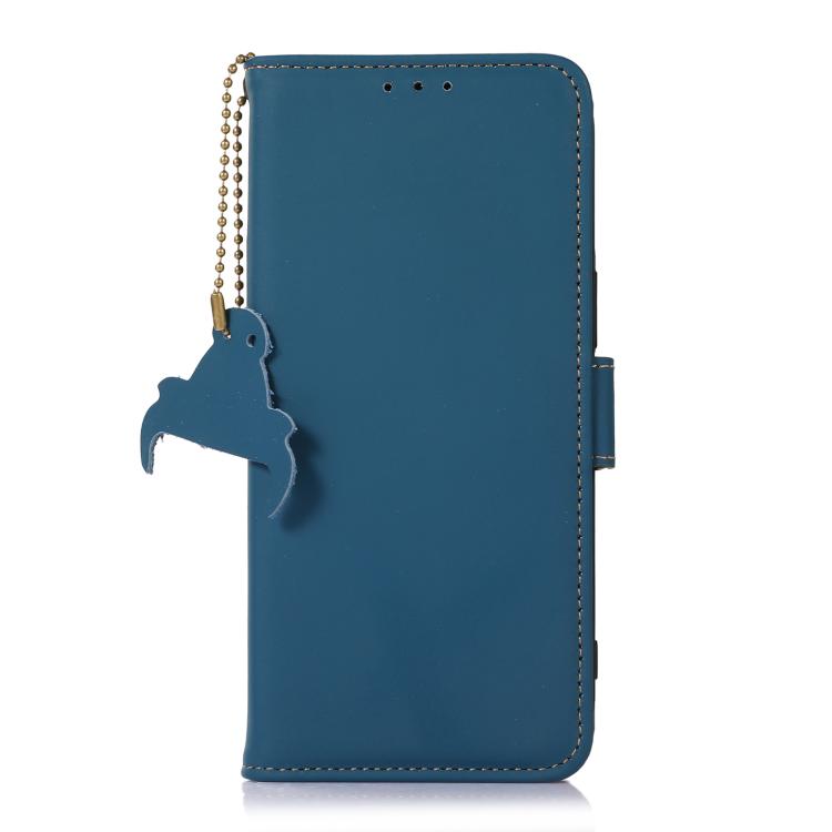 For Samsung Galaxy S26 5G Genuine Leather Magnetic RFID Leather Phone Case
