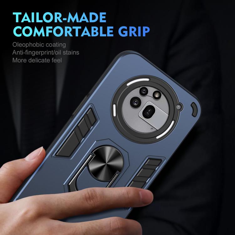 For Nothing Phone 3a Pro Shockproof Metal Ring Holder Phone Case